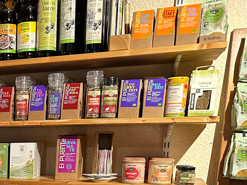Gew&uuml;rze aus dem Weltladen.